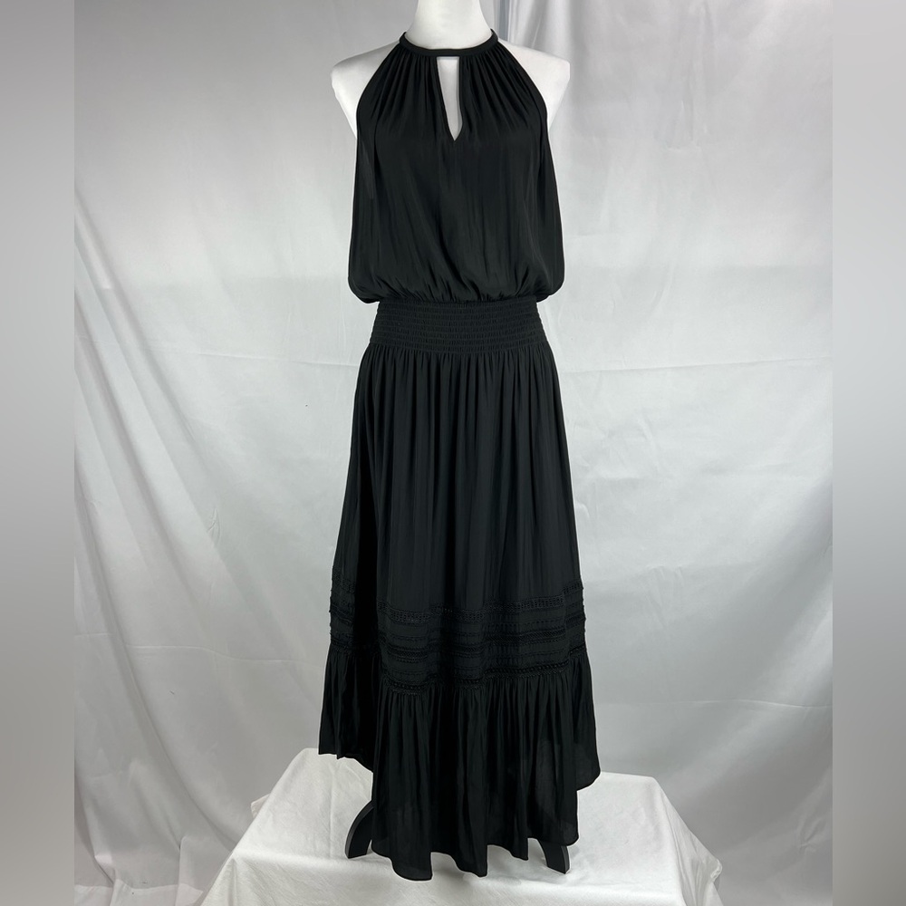 Ramy Brook black halter dress